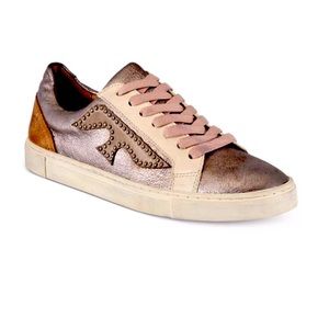 Frye Women's Ivy Logo Patch Low Sneakers (6.5)